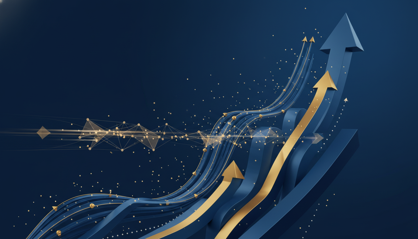 Financial growth chart